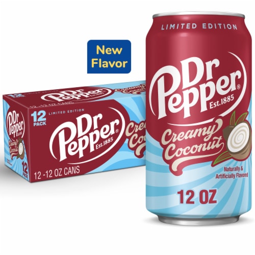 Dr Pepper Creamy Coconut Soda - Essential Soda Sip