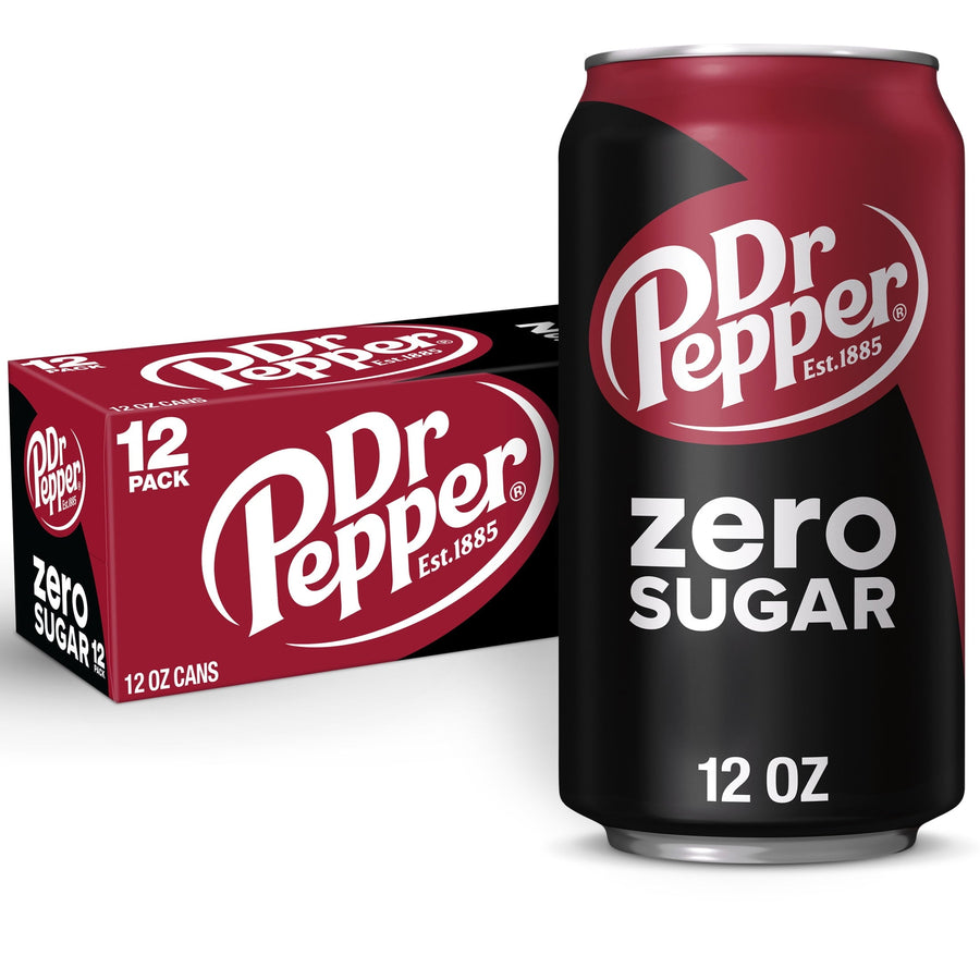 Dr Pepper Zero Sugar Soda - Cozy Zero Sugar Choice